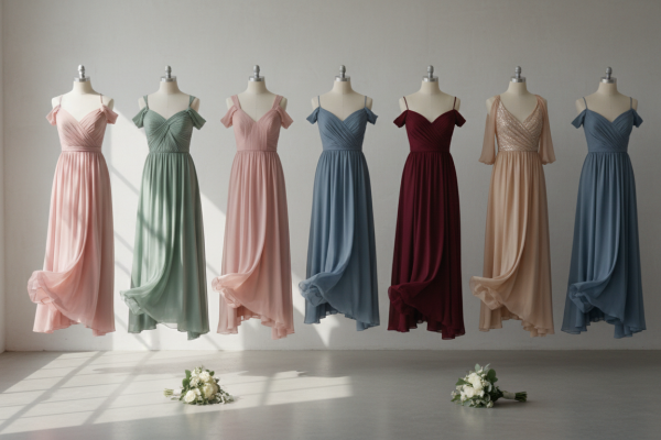 bridesmaid dress colors