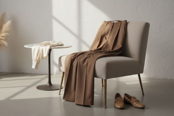 brown dress pants for women