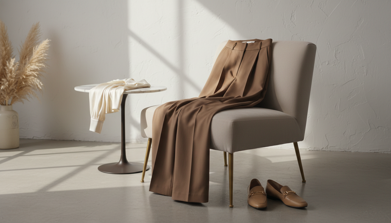 brown dress pants for women
