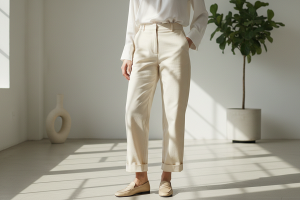 cotton dress pants women