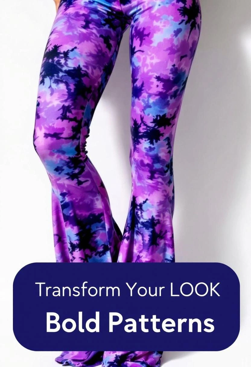 Printed and Patterned Flare Leggings: Make a Statement
