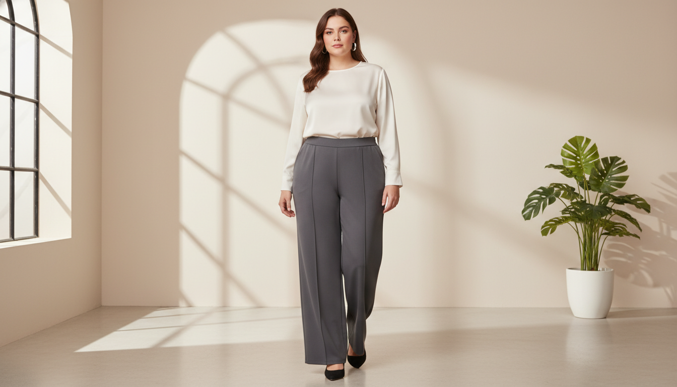 plus size women dress pants