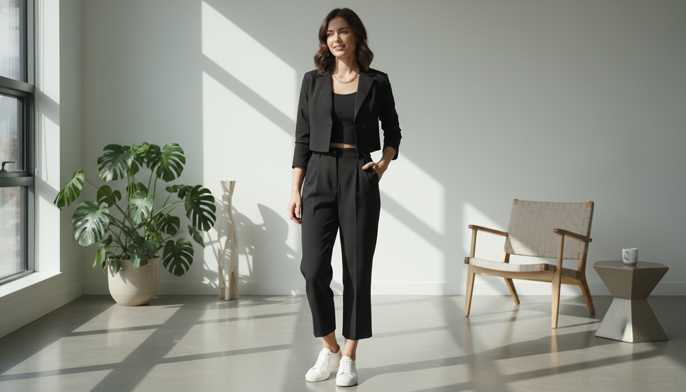 short women's dress pants
