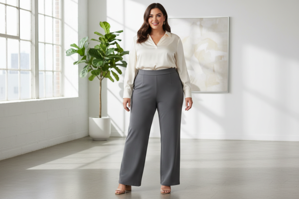 tall plus size dress pants for women
