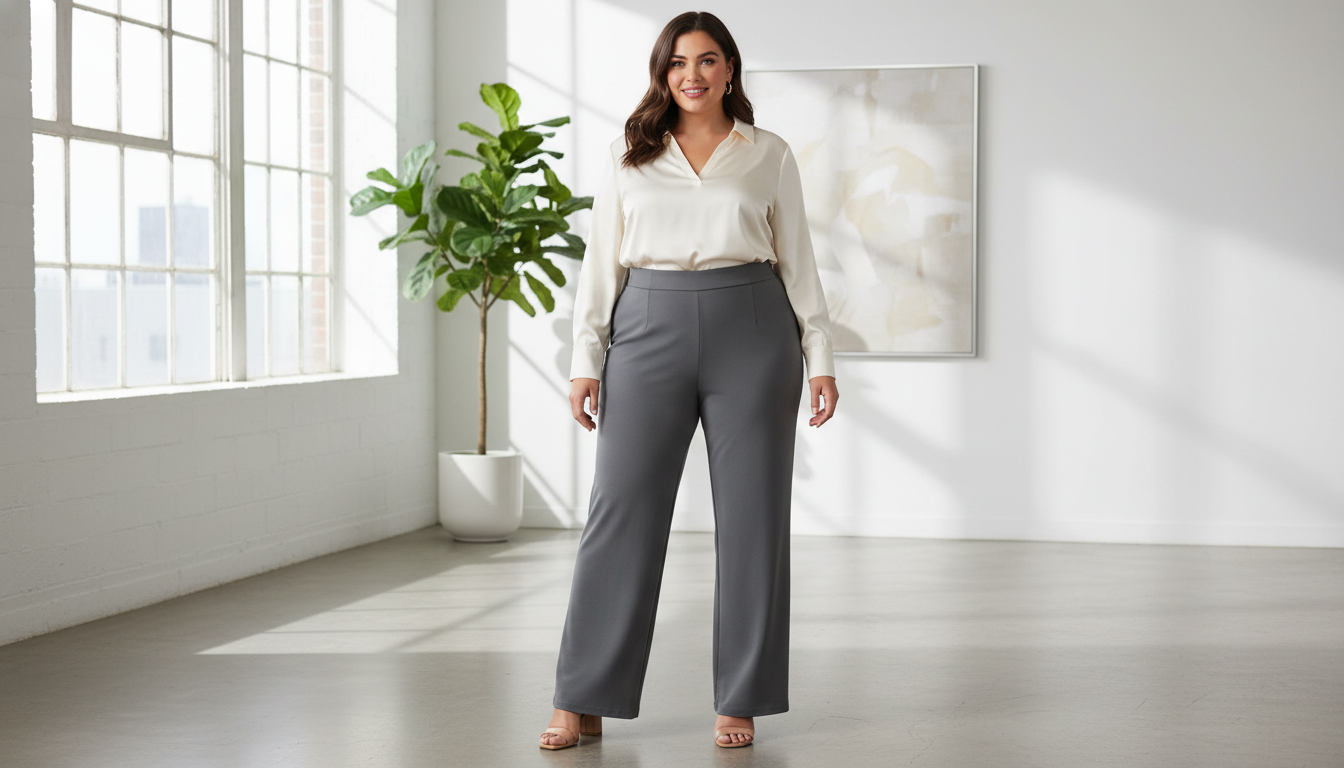 tall plus size dress pants for women