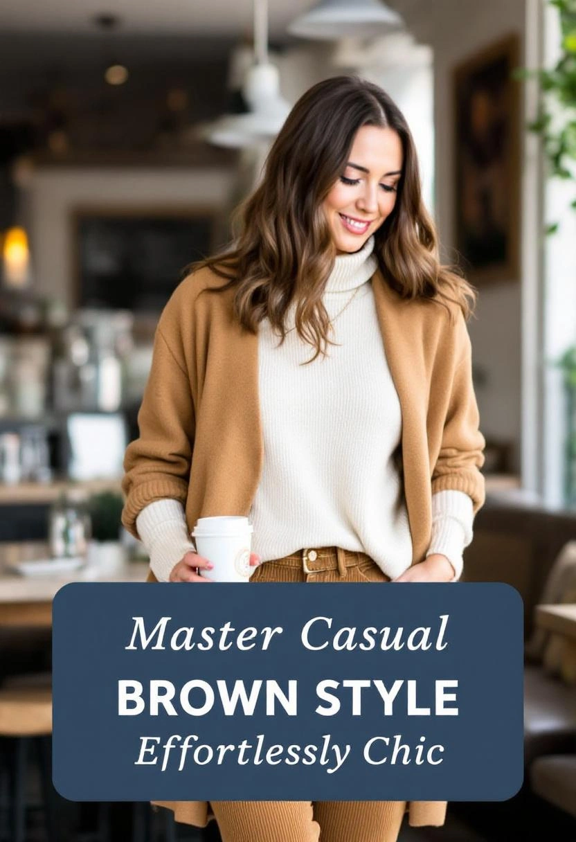 Casual Brown Outfit Ideas for Effortless Everyday Style