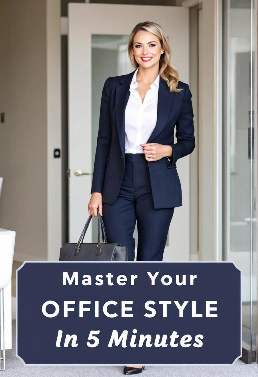 The 5-Minute Office Professional Look