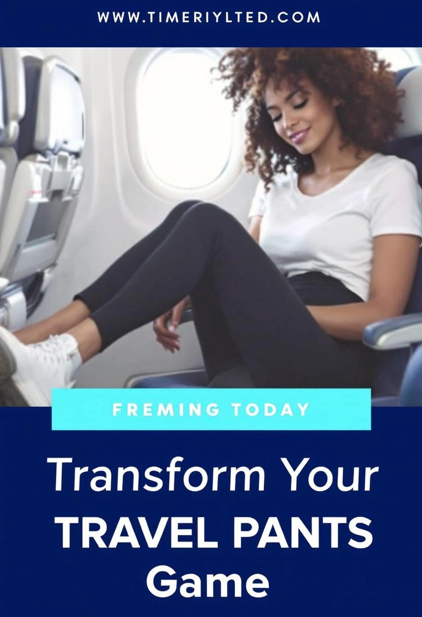 The Perfect Travel Pants: Comfort Meets Style