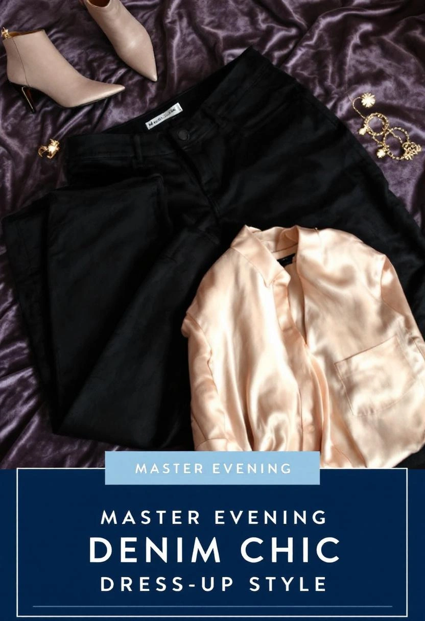 Dressing Up Baggy Jeans for Evening