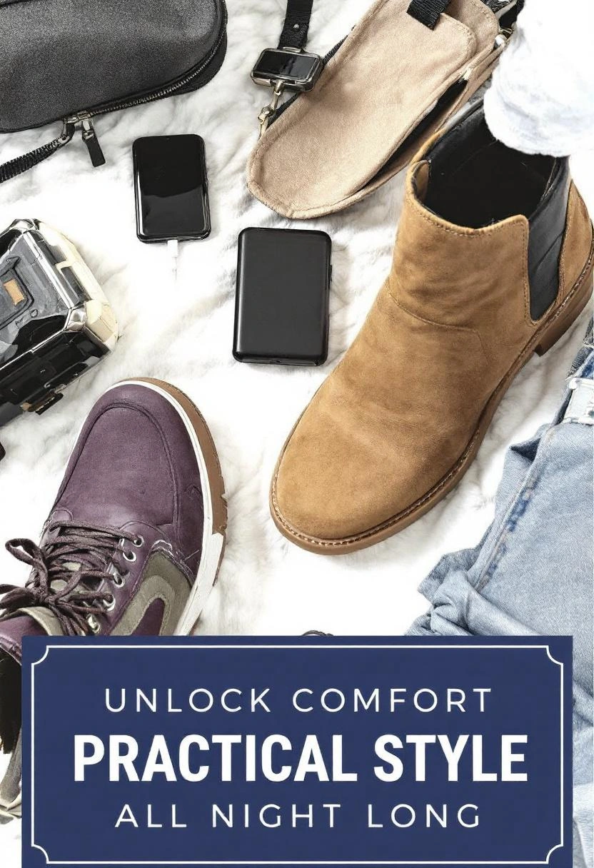Comfortable Footwear and Practical Accessories