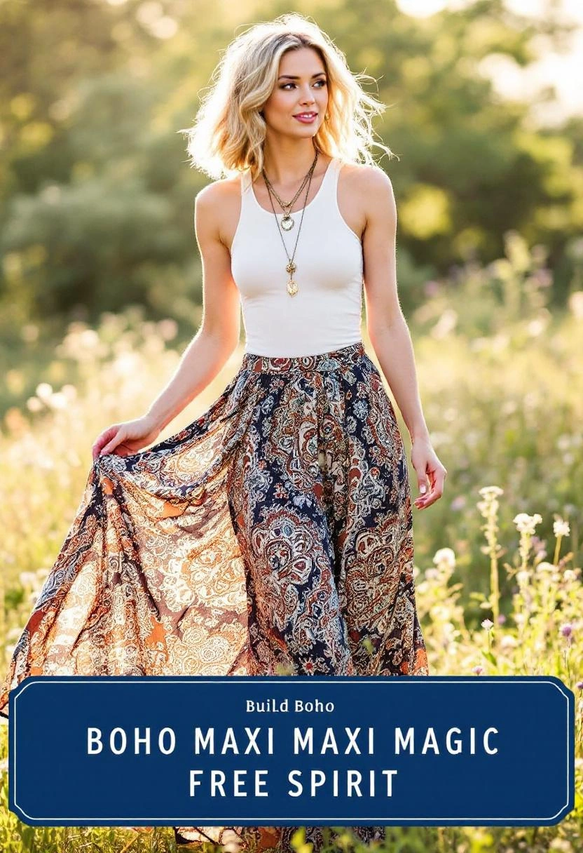 Boho Maxi Skirts for Free-Spirited Fashion