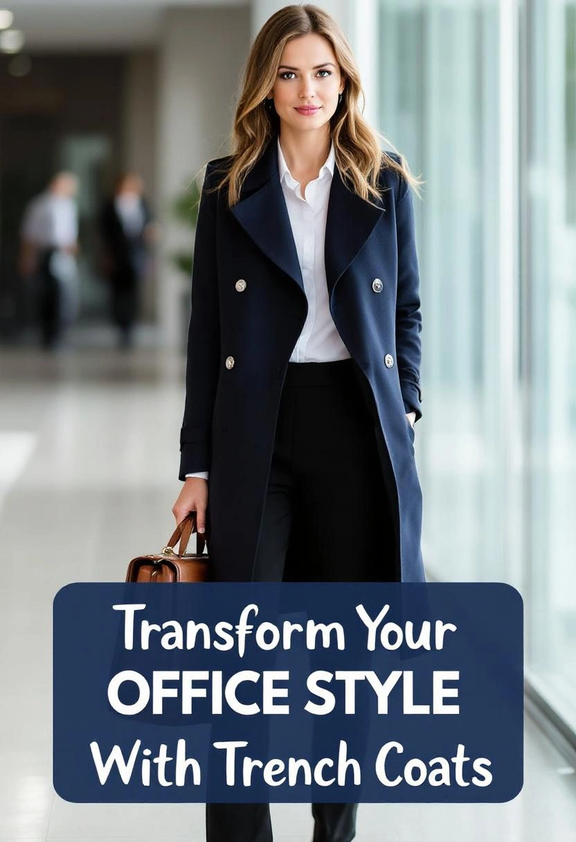 Classic Office Professional Trench Coat Looks