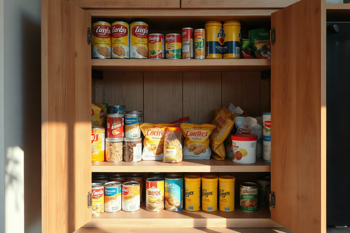 How to Organize a Tiny Pantry or Food Cupboard So Everything Is Visible