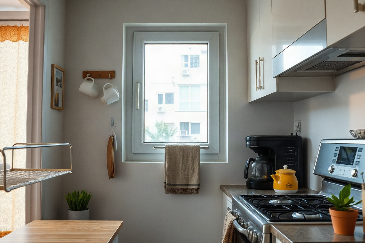 Renter-Friendly Small Kitchen Organization Ideas That Need No Drilling